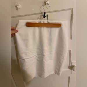 White Express pencil skirt high rise NWT